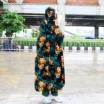 দুবাই চেরী কাপড়ের সিঙ্গেল লং খিমার (CK-51)